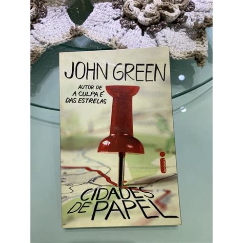 Livro John Green Cidades De Papel Shopee Brasil