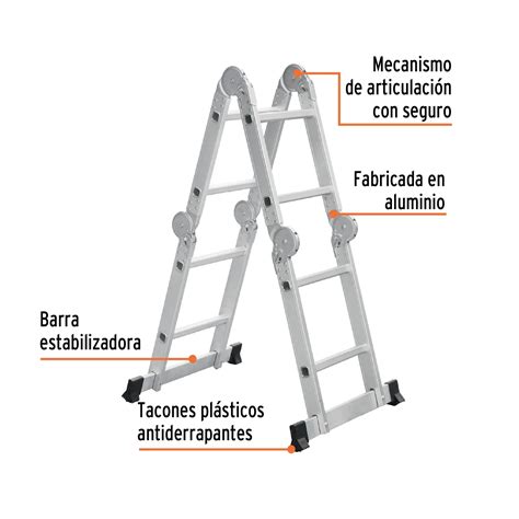 Escalera Multiposici N Pelda Os Tipo I Truper