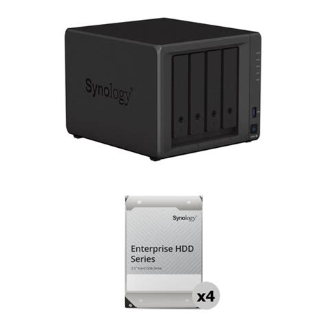 Synology 32tb Ds923 4 Bay Nas Enclosure Kit With Synology Nas