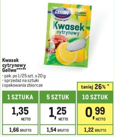 Wszystkie promocje na Kwasek cytrynowy Wyszukuj i przeglądaj