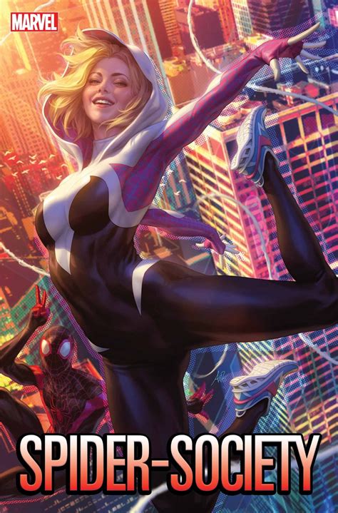 Spider-Society #1 Artgerm Spider-Gwen Variant Cover - Legacy Comics and