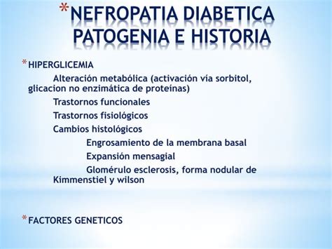 Complicaciones Cronicas De La Diabetes Mellitus Ppt Descarga Gratuita