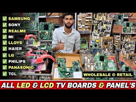 Cheapest All Branded LED LCD TV Spare Parts Motherboards T CON