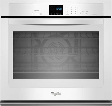 Best Buy Whirlpool 27 Built In Single Electric Convection Wall Oven White Wos92ec7aw