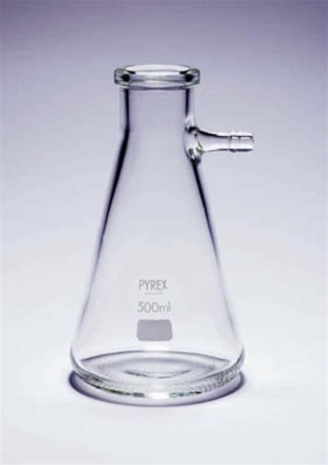 Pyrex™ Borosilicate Glass Vacuum Filter Flask with Side Arm Capacity ...