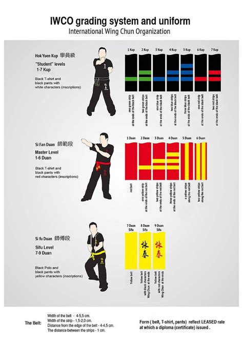 International Wing Chun Organization Iwco Grading System Wing Tsun