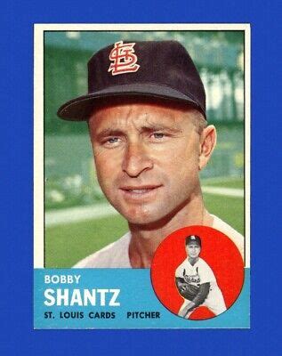 1963 Topps Set Break 533 Bobby Shantz EX EXMINT GMCARDS EBay