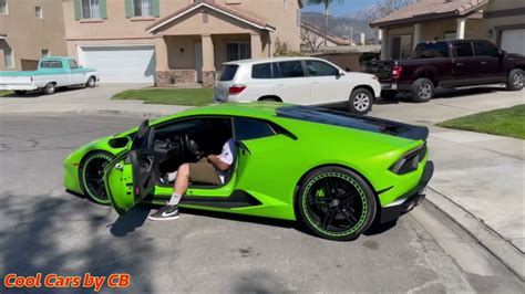 Slim Green Lamborghini Huracan YouTube