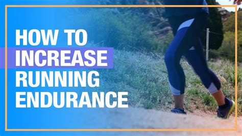 How To Run Longer Increasing Endurance As A New Runner Youtube