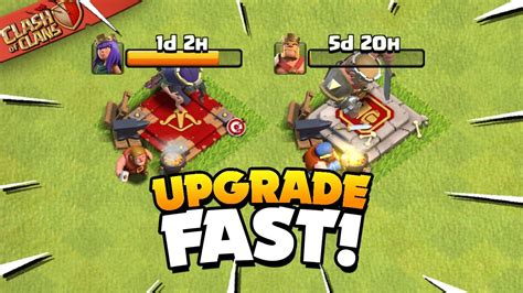 Secrets To Upgrade Heroes Fast Clash Of Clans YouTube