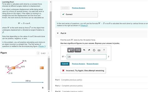 Solved Learning Goal To Be Able To Calculate Work Done By A Chegg