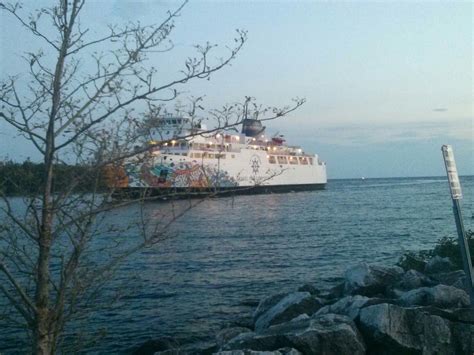 Chi Cheemaun ferry, Baymouth, Manitoulin Island, Ontario Canada ...