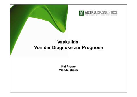 Pdf Vaskulitis Von Der Diagnose Zur Prognose Gfid Ev Comgfid Ev