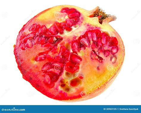 Ripe Pomegranate Fruit Stock Image Image Of Intact Healthy