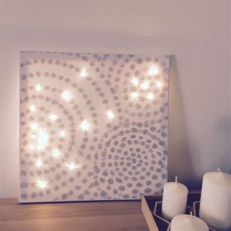 Diy Cr Er Facilement Un Tableau Lumineux Tableau Lumineux Tableau