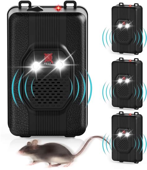 Amazon Ultrasonic Rodent Repellent For Cars And Indoor Packs