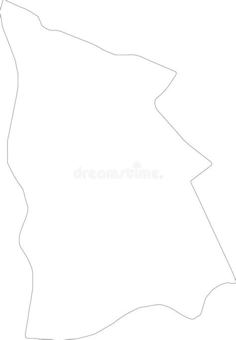 Kisoro Uganda outline map stock vector. Illustration of territory ...