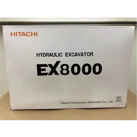 Newest Diecast Toy Model T 187 Hitachi Ex8000 Hydraulic Excavator