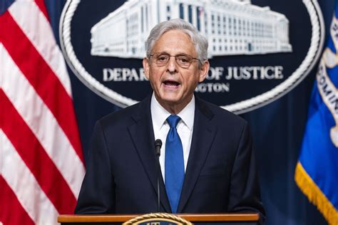 Attorney General Merrick Garland Appoints A Special Counsel In The