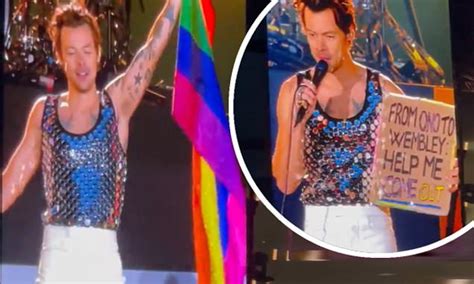 Harry Styles Helps A Fan Come Out As Gay Live On Stage During His