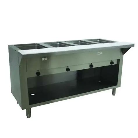 Advance Tabco Sw 4e 120 Bs Electric Hot Food Steam Table Serving Counter