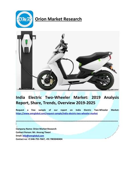 Ppt India Electric Two Wheeler Market Size Share Impressive