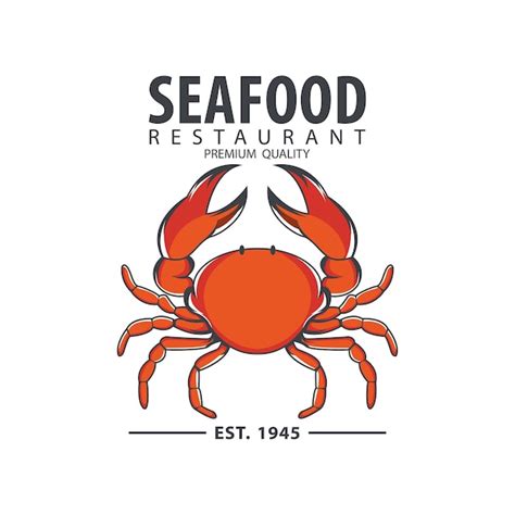 Premium Vector Seafood Design Badge