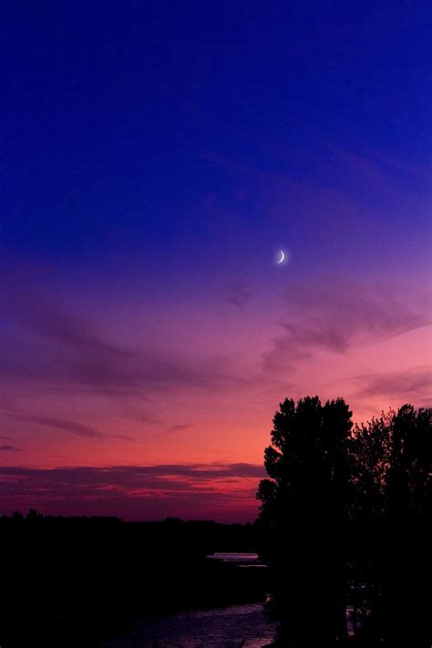 Moon Sunset Starry Sky - Free photo on Pixabay - Pixabay