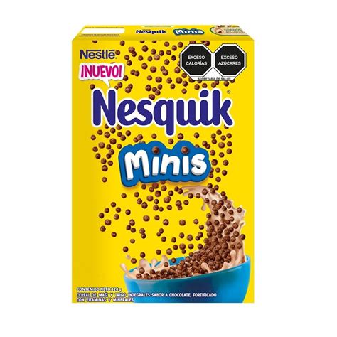 Cereal Nesquik Nesquik Mini Chocolate 320 G Bodega Aurrera Despensa