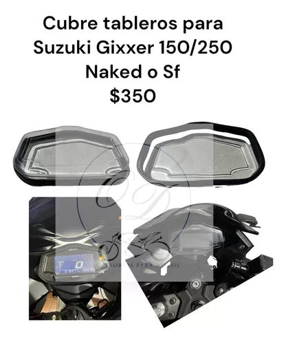 Cubre Tableros Para Suzuki Gixxer 150 250 Sf O Naked Meses sin interés