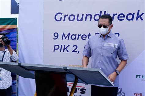 Bamsoet Lakukan Ground Breaking Distrik Otomotif Pik Terbesar Di