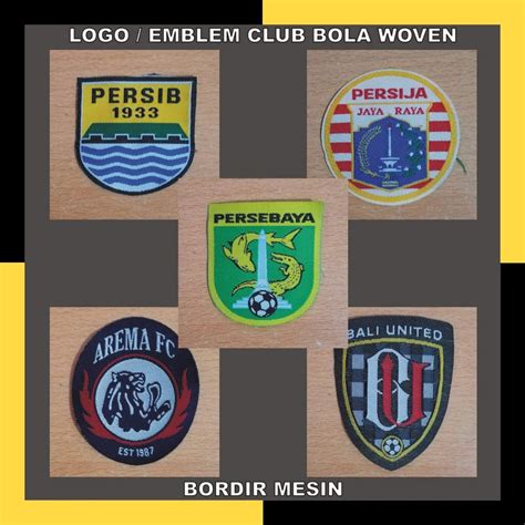 Jual Logo Emblem Woven Klub Bola Shopee Indonesia