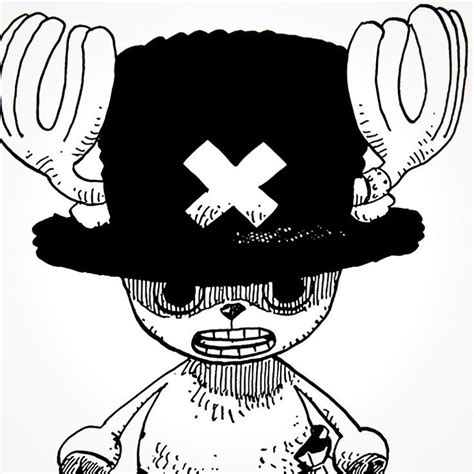 Chopper - One Piece Manga | Dibujos bonitos, Dibujos, Blanco y negro