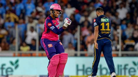 Ipl 2023 Sanju Samson Shimron Hetmyer Help Rr Beat Gt Go Top Of