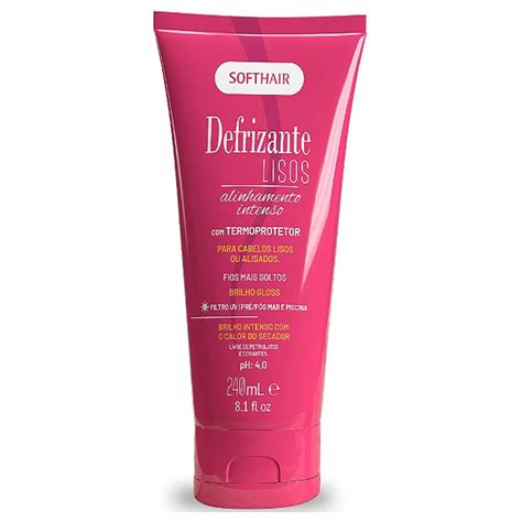 Soft Hair Defrizante Lisos 240ml Perfumaria Carol