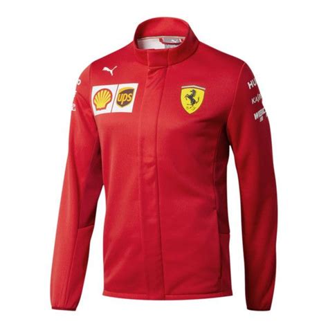 Scuderia Ferrari Men S Team Softshell Jacket Puma Soft Shell Jacket