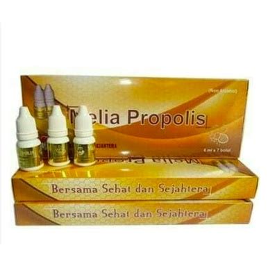 Jual Propolis Melia Original 6ml 7 Botol Shopee Indonesia