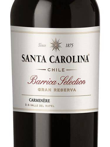 Santa Carolina Barrica Selection Gran Reserva Carmen Re Vivino Canada