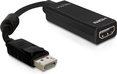 DeLock DisplayPort HDMI Adapter M F 0 1m Pris