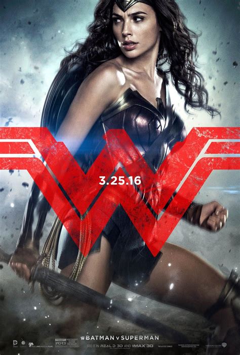 Batman V Superman And Wonder Woman Character Posters Are Epic