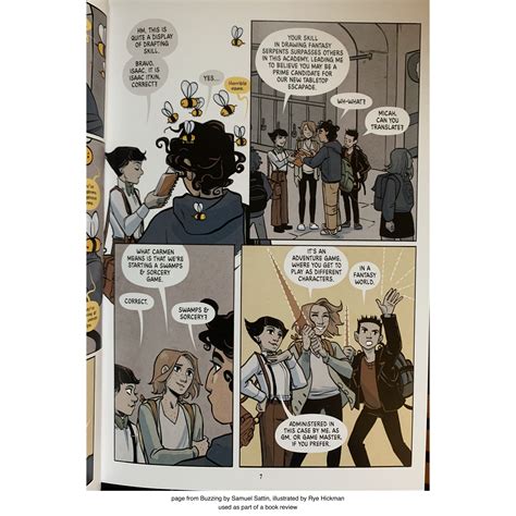 A new comic strip about a library.