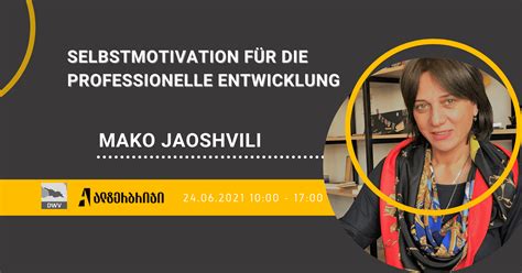 Dwv Training Selbstmotivation Für Die Professionelle Entwicklung Dwv