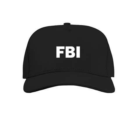 FBI Hat PNG Free Transparent Image Download