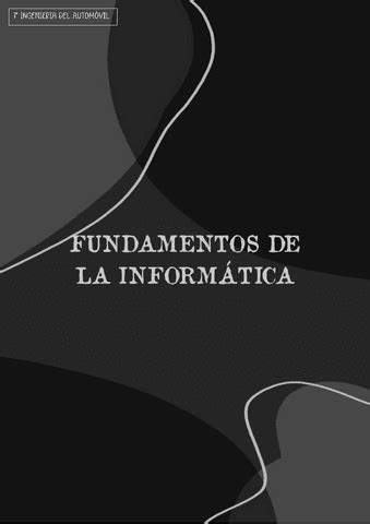 Fundamentos De La Informatica Teoria Pdf