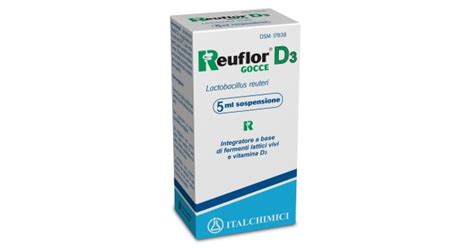 Reuflor D3 Gocce Integratore Per L Equilibrio Della Flora Intestinale