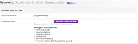 Jak zablokować dostęp do poczty e mail dla klientów pocztowych Zenbox