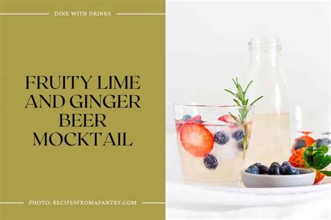 18 Non Alcoholic Ginger Beer Cocktails That Pack a Punch! | DineWithDrinks