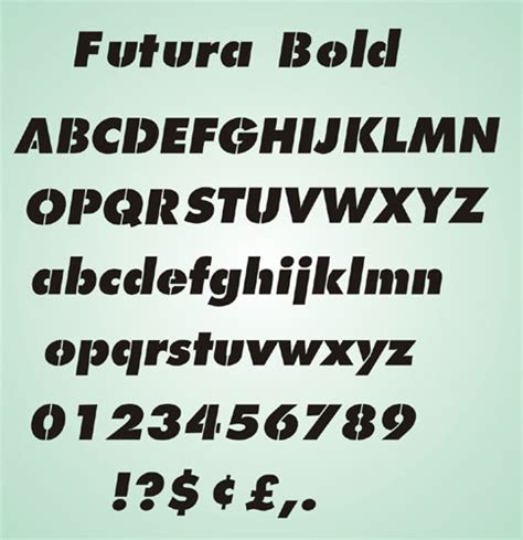 Futura Bold