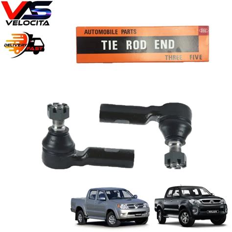 Three Five Tie Rod End Toyota Hilux Kun25 Kun26 2004 2015 2pcs Lazada