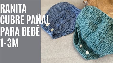 Pelele Ranita Cubrepa Al De Beb Reci N Nacido A Crochet Paso A